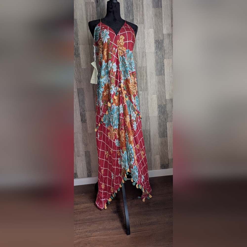 Aratta Silent Journey Midi Dress NWT